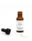 Sans Skincare Bakuchiol Serum with Ceramides – amber glass bottle and dropper showing lightweight natural retinol alternative