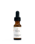 Sans Skincare Nourish Eye Serum with CoQ10 in amber dropper bottle, hydrating natural formula that reduces fine lines