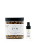 Sans Skincare Floral Bouquet Facial Steam with rose, lavender, and chamomile botanicals for calming self-care