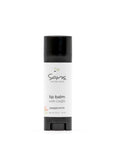 Sans Skincare Lip Balm with CoQ10 – peppermint moisturizing balm in eco-friendly tube for soft, nourished lips