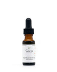Sans Skincare Mavi Face Serum with squalane in amber dropper bottle, lightweight natural day serum that hydrates and nourishes skin