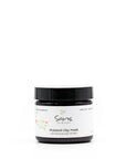 Sans Skincare Rhassoul Clay Mask – mineral-rich Moroccan clay to detox, tighten pores, and clarify mature skin