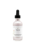 Sans Skincare Silky Shimmer Body Oil – plant-based nourishing body oil in a glass dropper bottle with subtle luminous shimmer