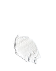 Sans Skincare Whipped Facial Scrub shown as white whipped texture on white background, natural exfoliating formula that smooths skin