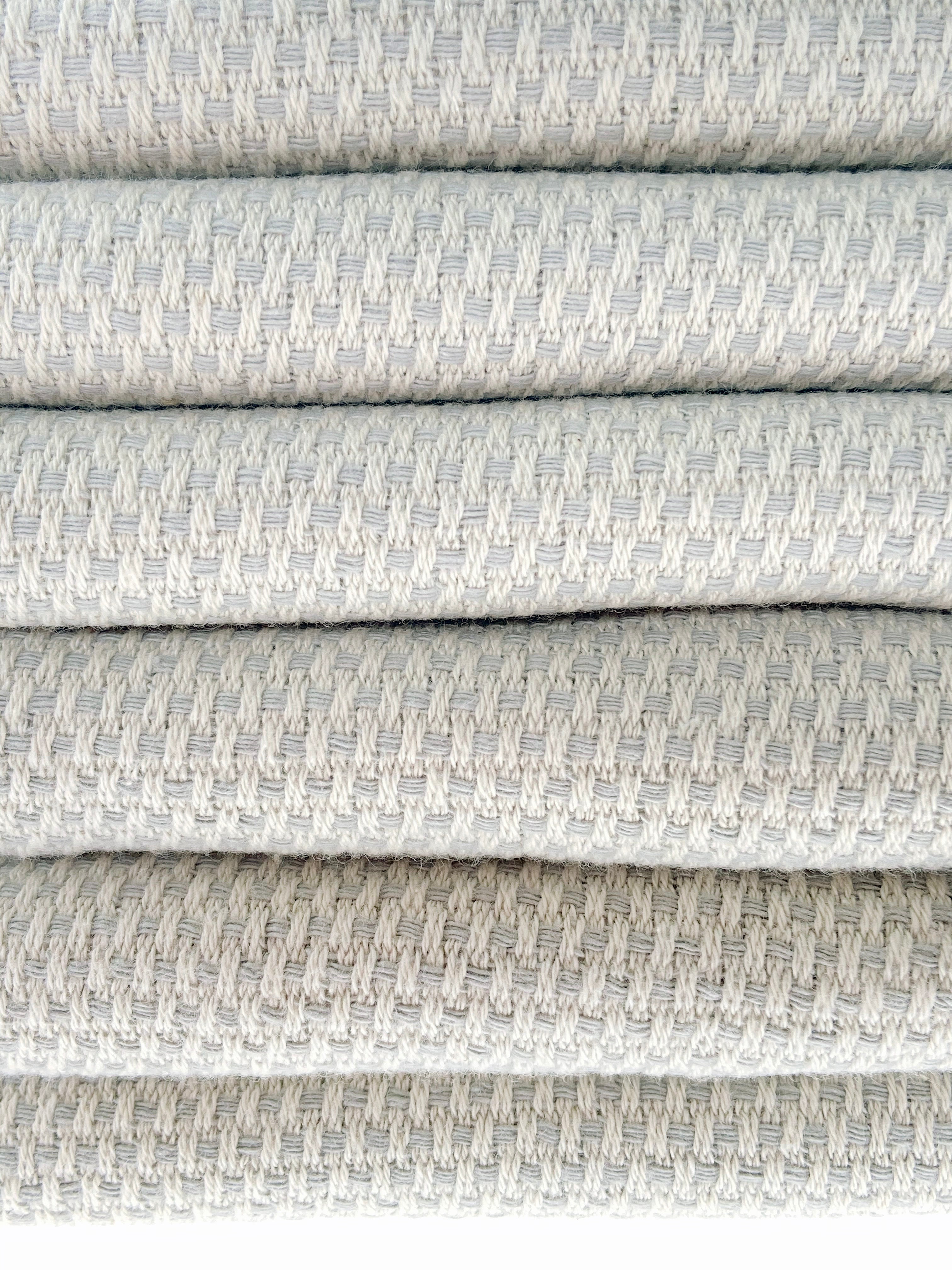 Sandstone Turkish peshtemal towel – neutral-toned organic cotton hand towel with soft fringe, eco-friendly and durable