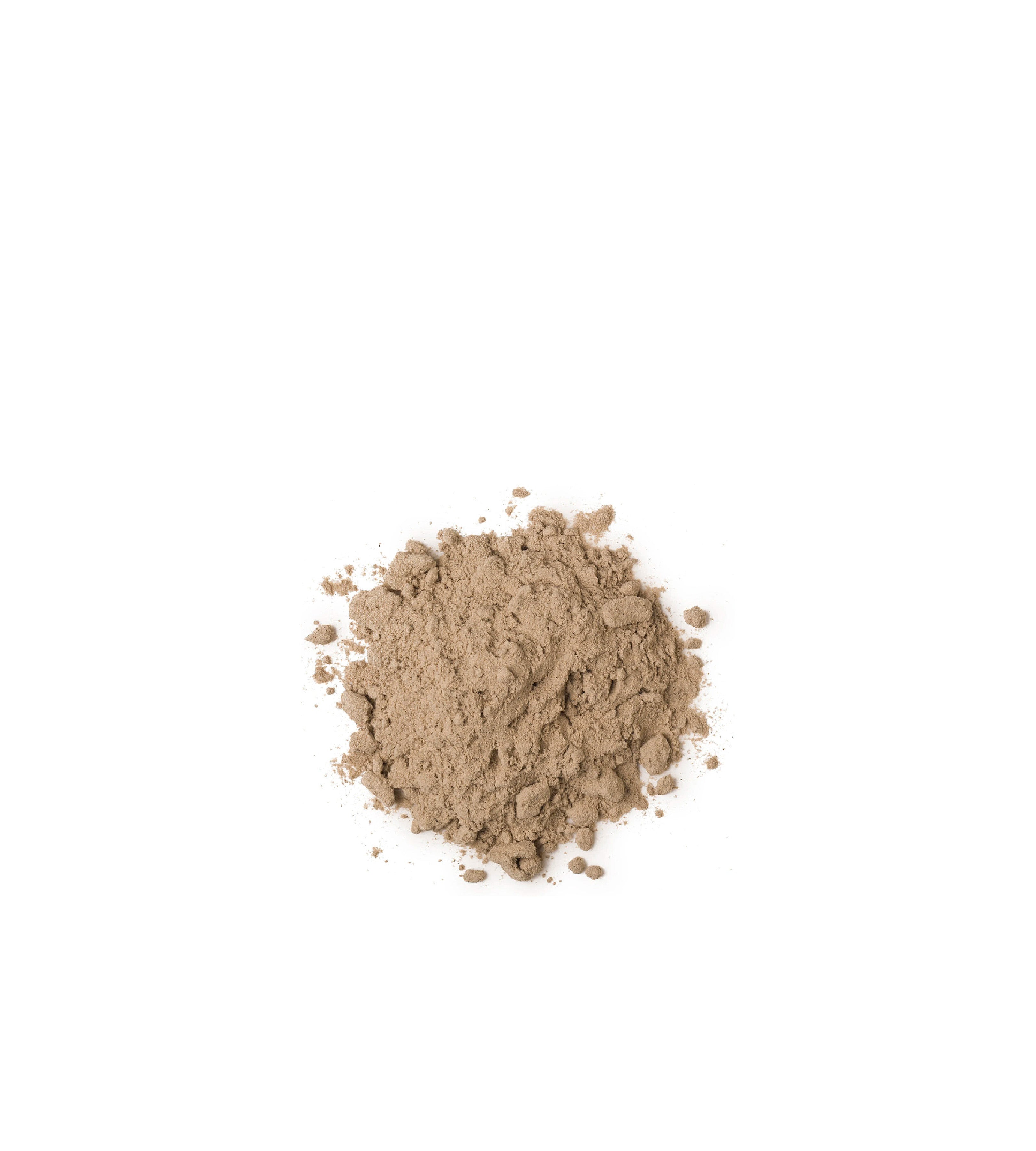 Sans Skincare Rhassoul Clay Mask powder – natural Moroccan clay for detox, pore tightening, and anti-aging skincare